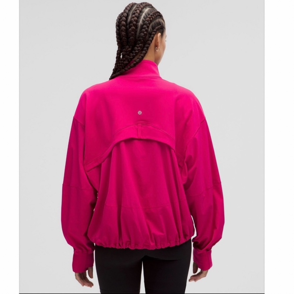NWT Lululemon Athletica Define Relaxed-Fit Jacket *Luon Passionate Pink Size 4 - Picture 12 of 16